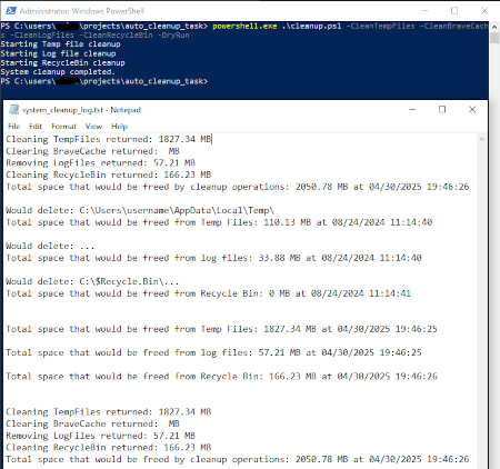 Screenshot or GIF of the project